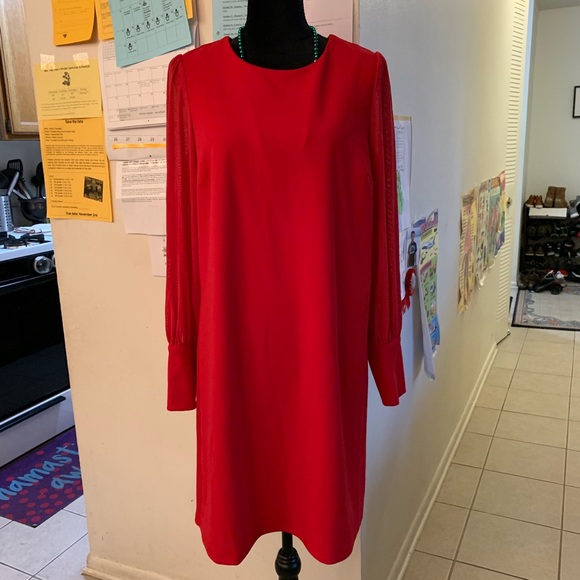 Red dress size 8 - Picture 1 of 5